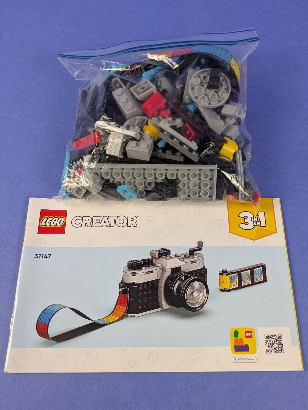LEGO Creator Retro Camera 31147 Complete Set Pre-Owned