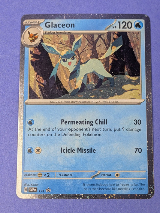 Glaceon - SVP171 - Promo Cosmos Holo Scarlet & Violet Promos - Pokemon - NM