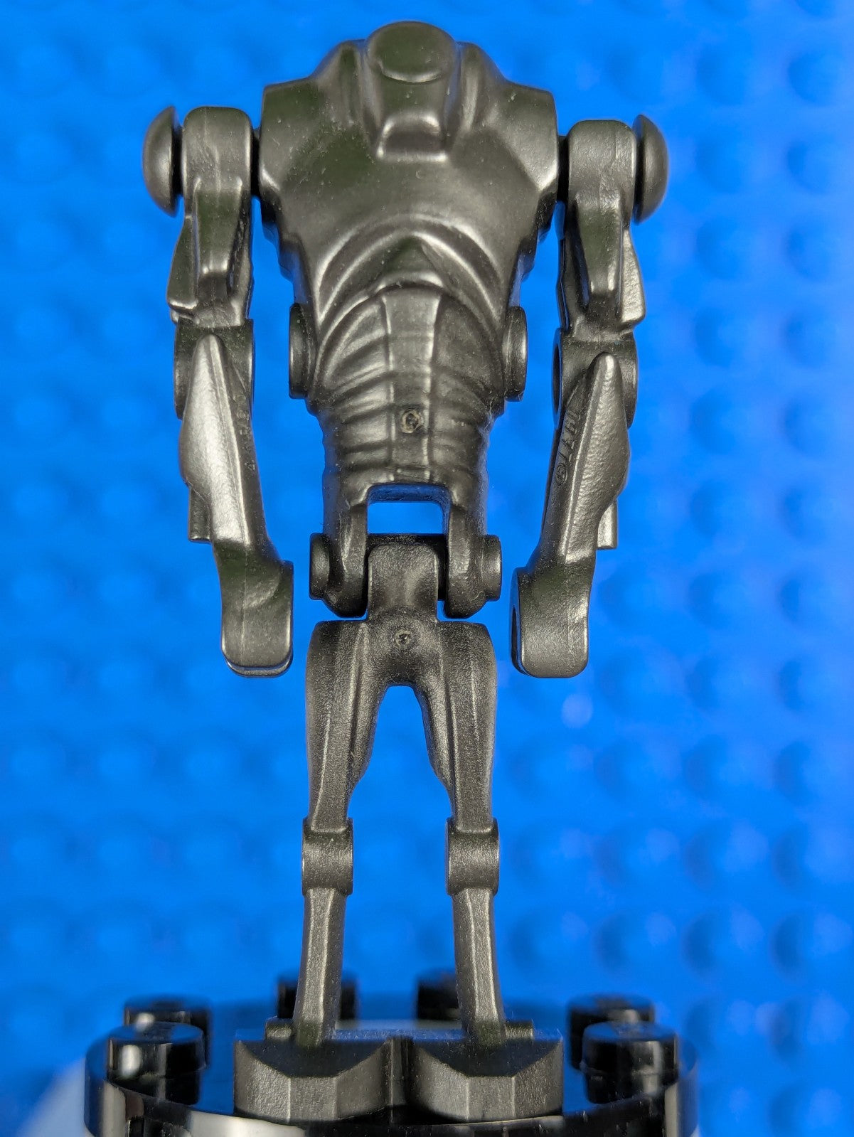 Lego Star Wars: Super Battle Droid - Pearl Dark Gray Wide Head sw0092 Set 7654