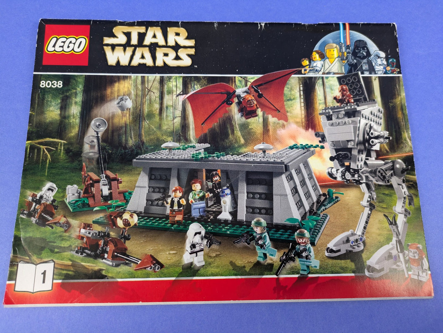 LEGO Star Wars The Battle of Endor 8038 Complete Set Pre-Owned