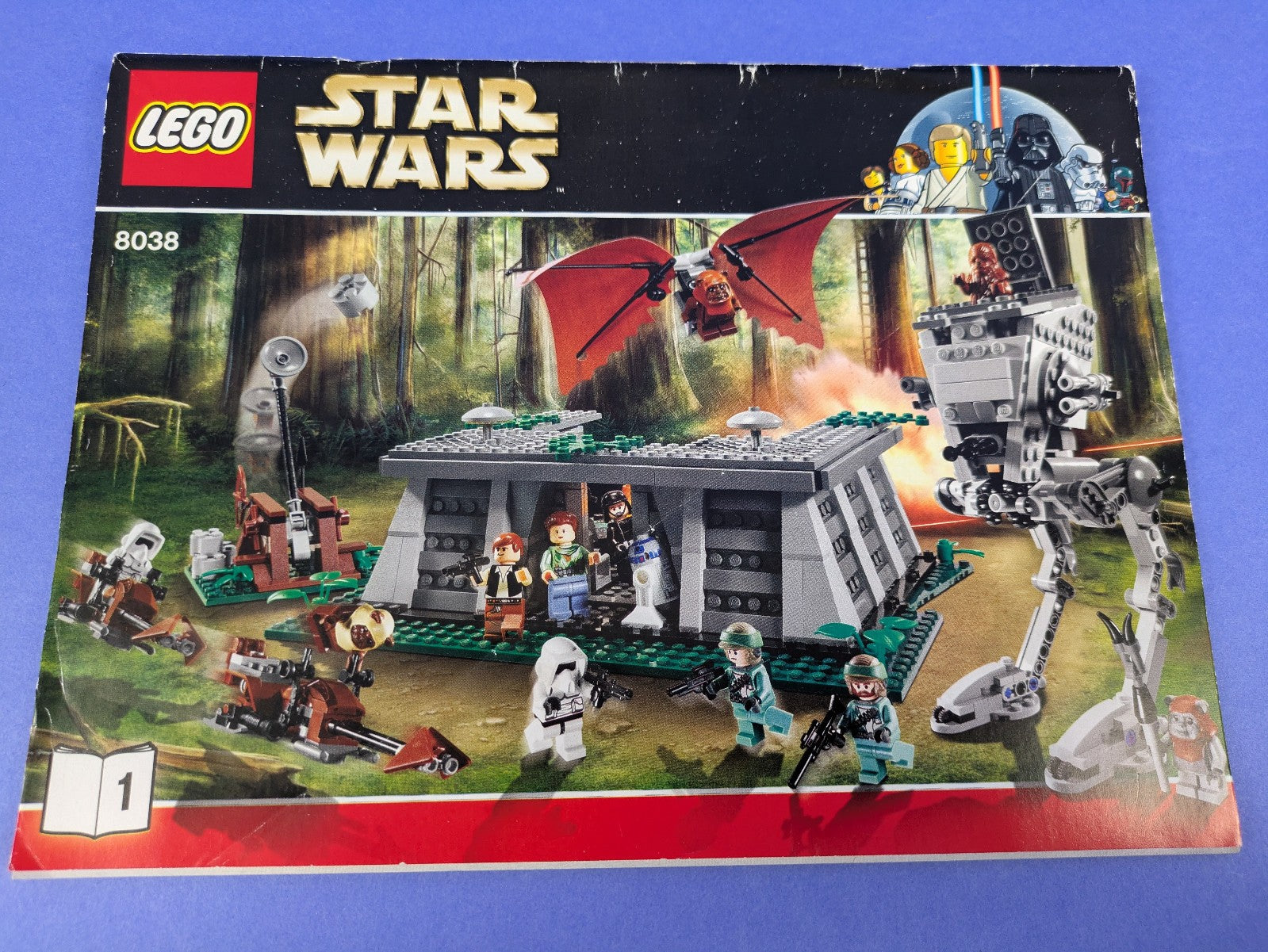 LEGO Star Wars The Battle of Endor 8038 Complete Set Pre-Owned