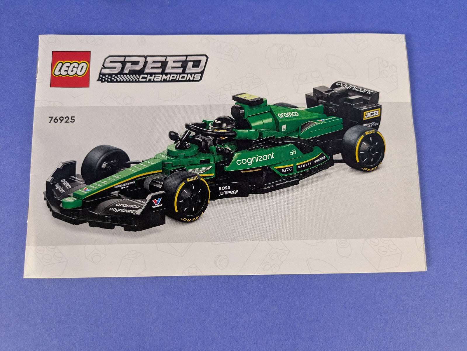Lego SPEED CHAMPIONS: Aston Martin Vantage Safety Car & AMR23 76925 Incomplete