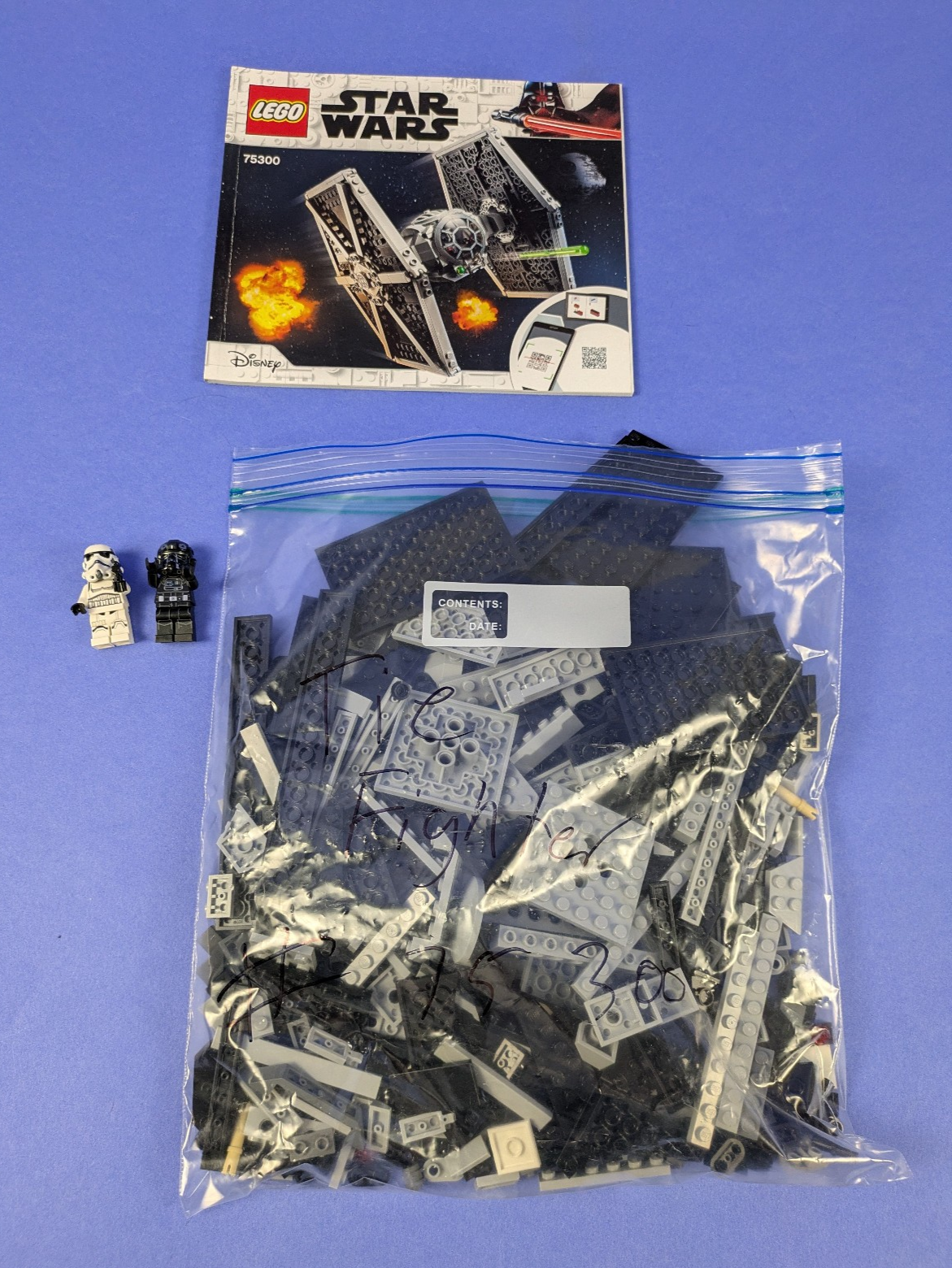 LEGO Star Wars Imperial TIE Fighter 75300 Complete Set Pre-Owned