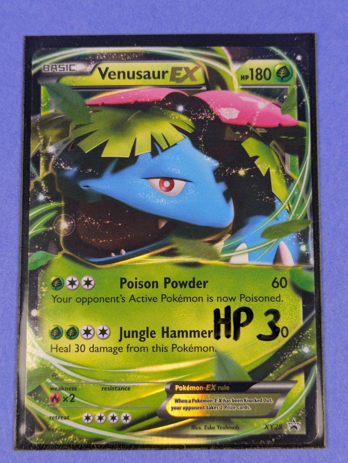 Venusaur EX - XY28 - Ultra Rare XY Promos - Pokemon Card - HP