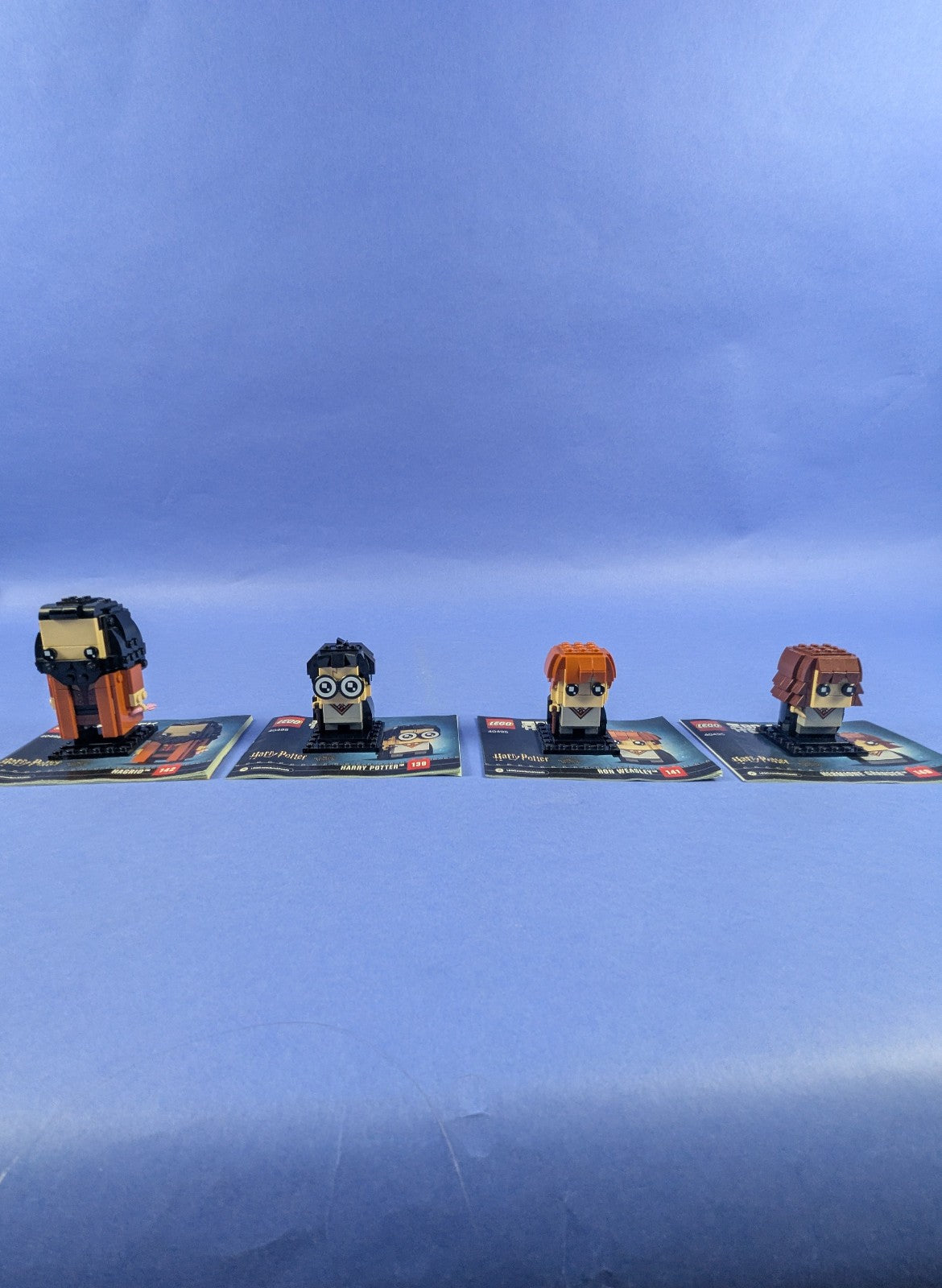 LEGO BrickHeadz Harry, Hermione, Ron & Hagrid 40495 Complete Set Pre-Owned