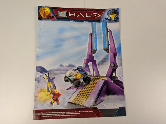 Mega Bloks Halo Versus: Snowbound Highbase Set 97069