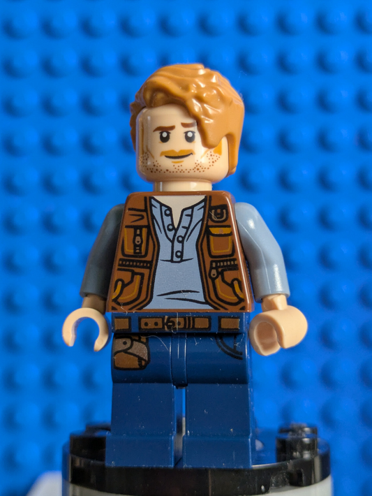 Lego Jurassic World: Fallen Kingdom: Owen Grady jw023 Sets 75930, 122220