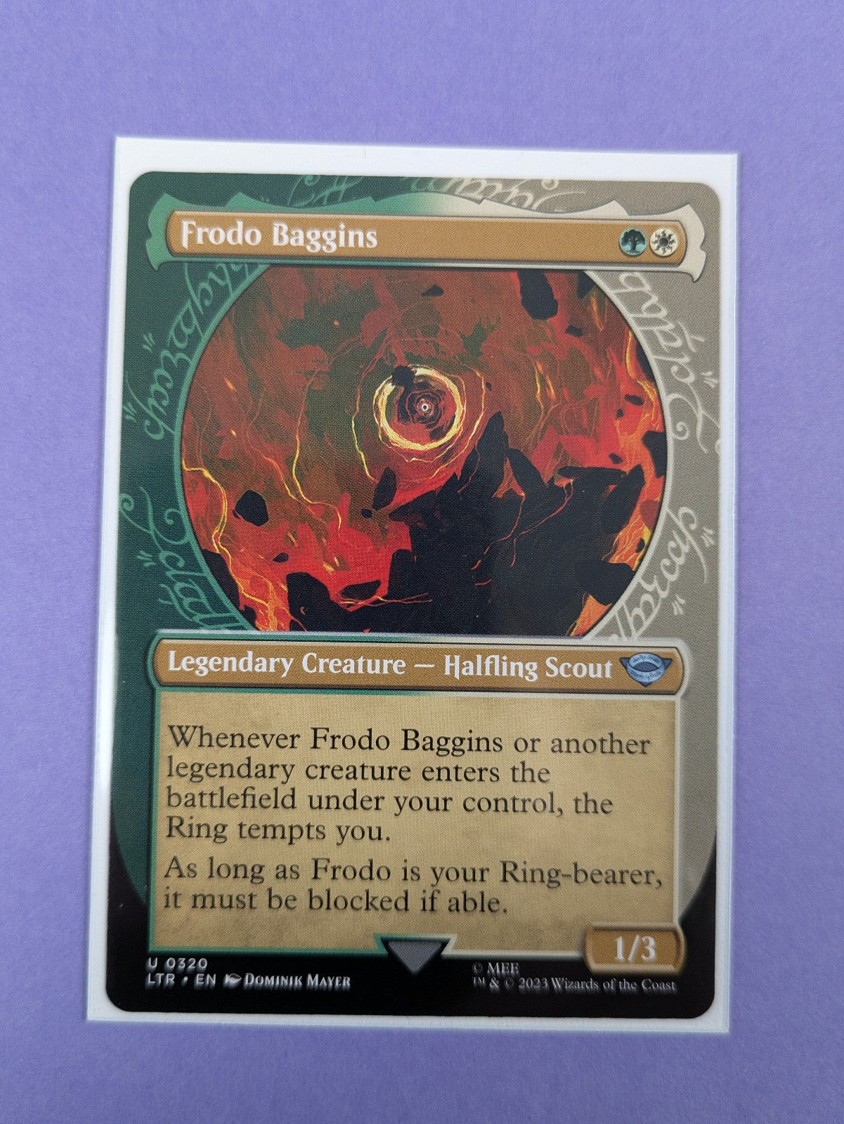 MTG: The Lord of the Rings: Frodo Baggins #0320 Uncommon - NM
