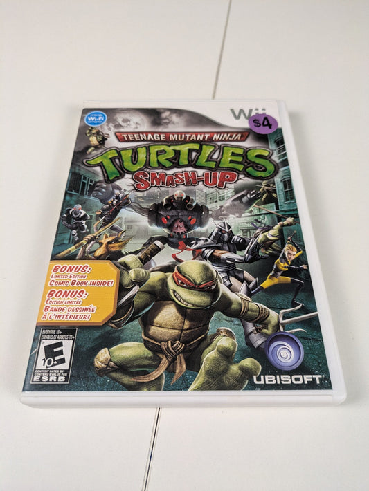 Teenage Mutant Ninja Turtles: Smash-Up (Nintendo Wii, 2009) CIB