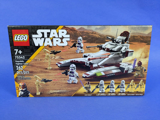 Lego Star Wars: The Clone Wars: Republic Fighter Tank Set 75342 BRAND NEW