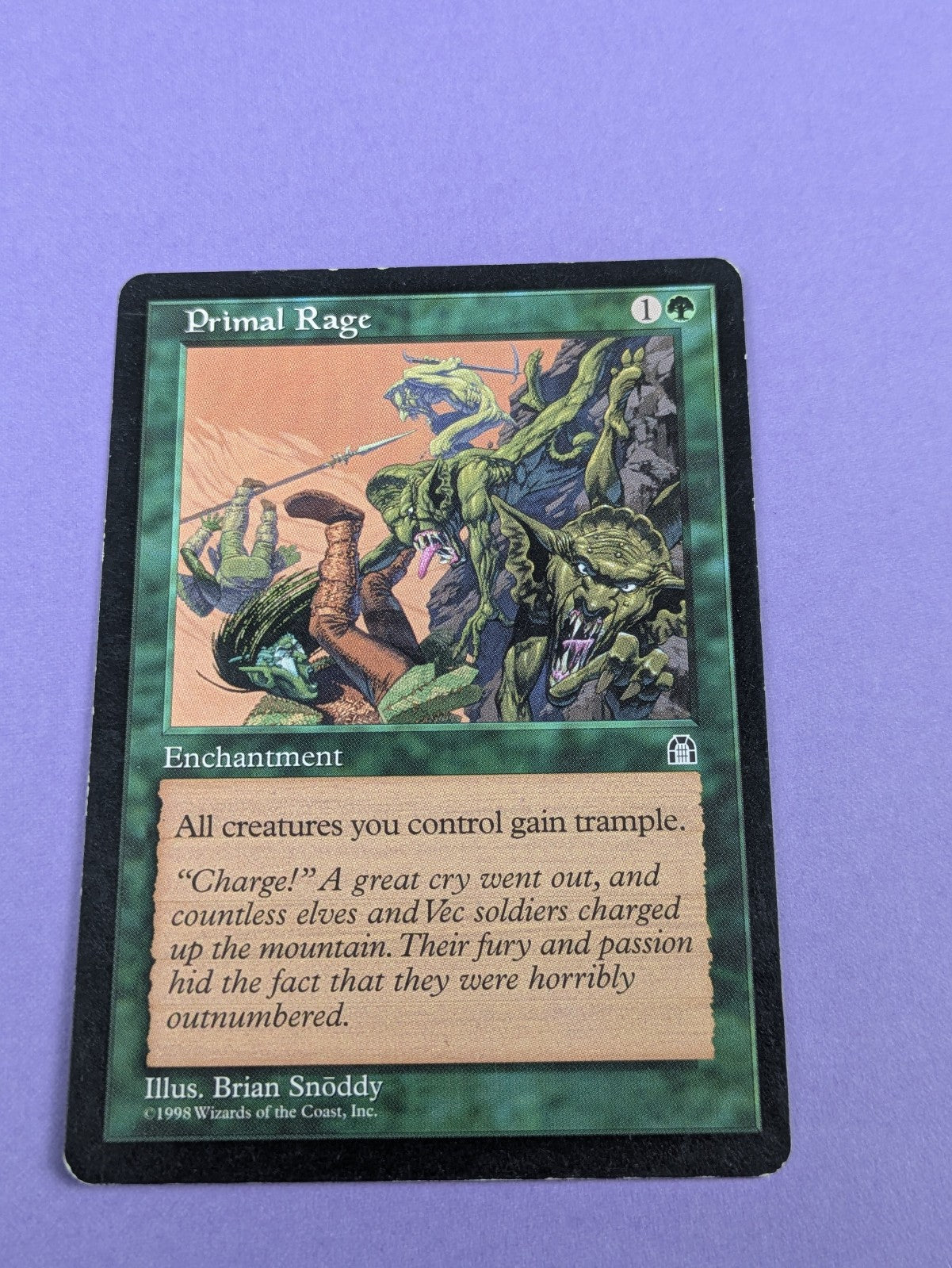 MTG Magic: Stronghold: Primal Rage #112 Uncommon - LP