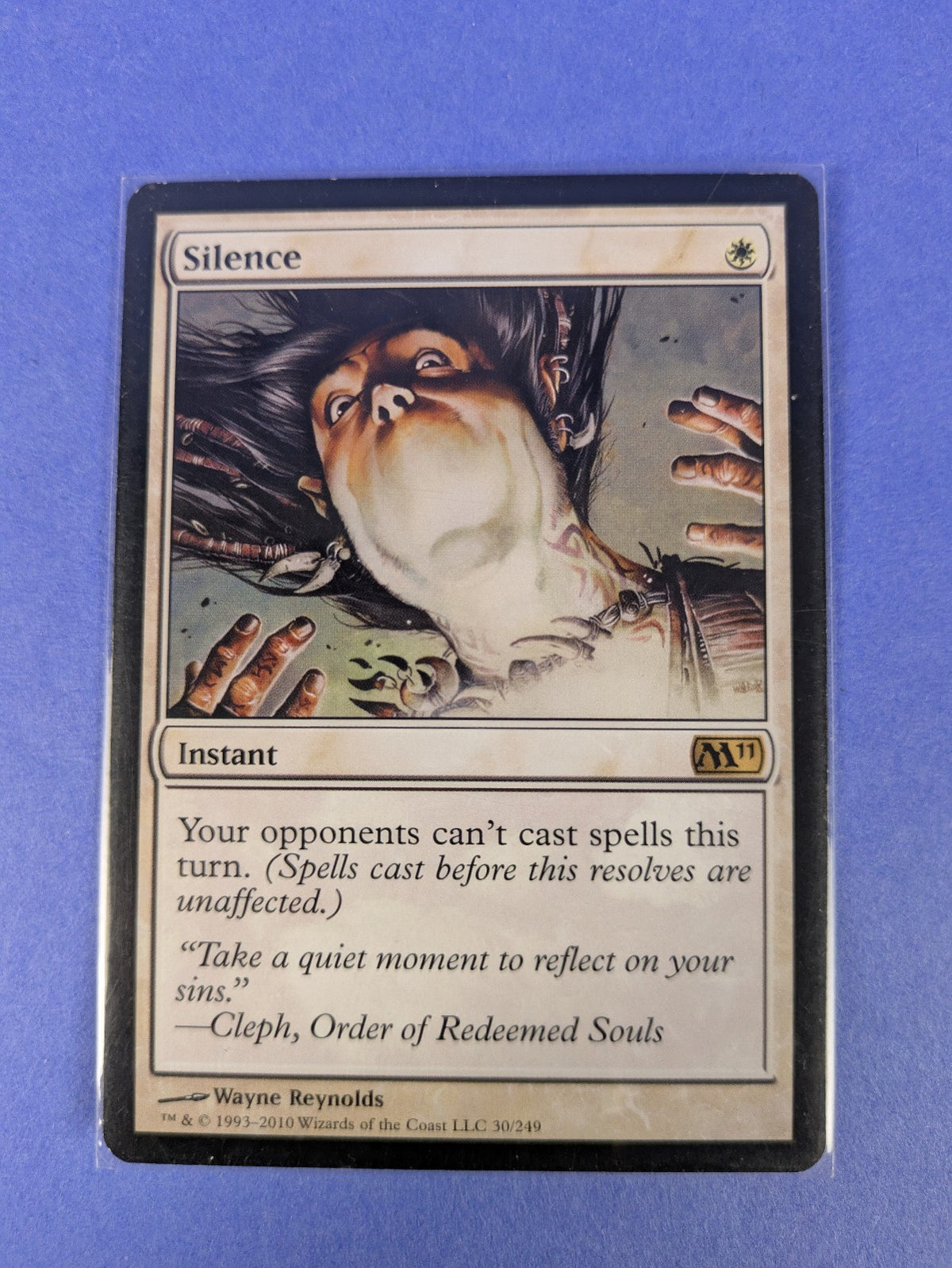 MTG Magic the Gathering: Magic 2011: Silence #30/249 Rare - NM