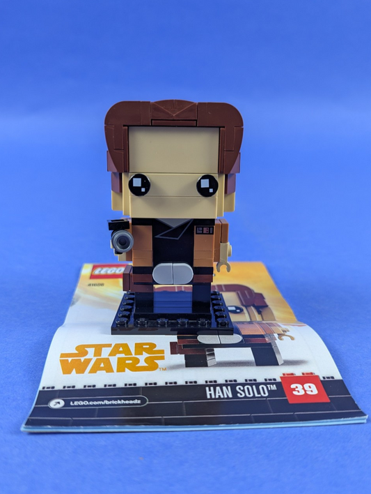 LEGO BrickHeadz Star Wars Han Solo 41608 Complete Set Pre-Owned