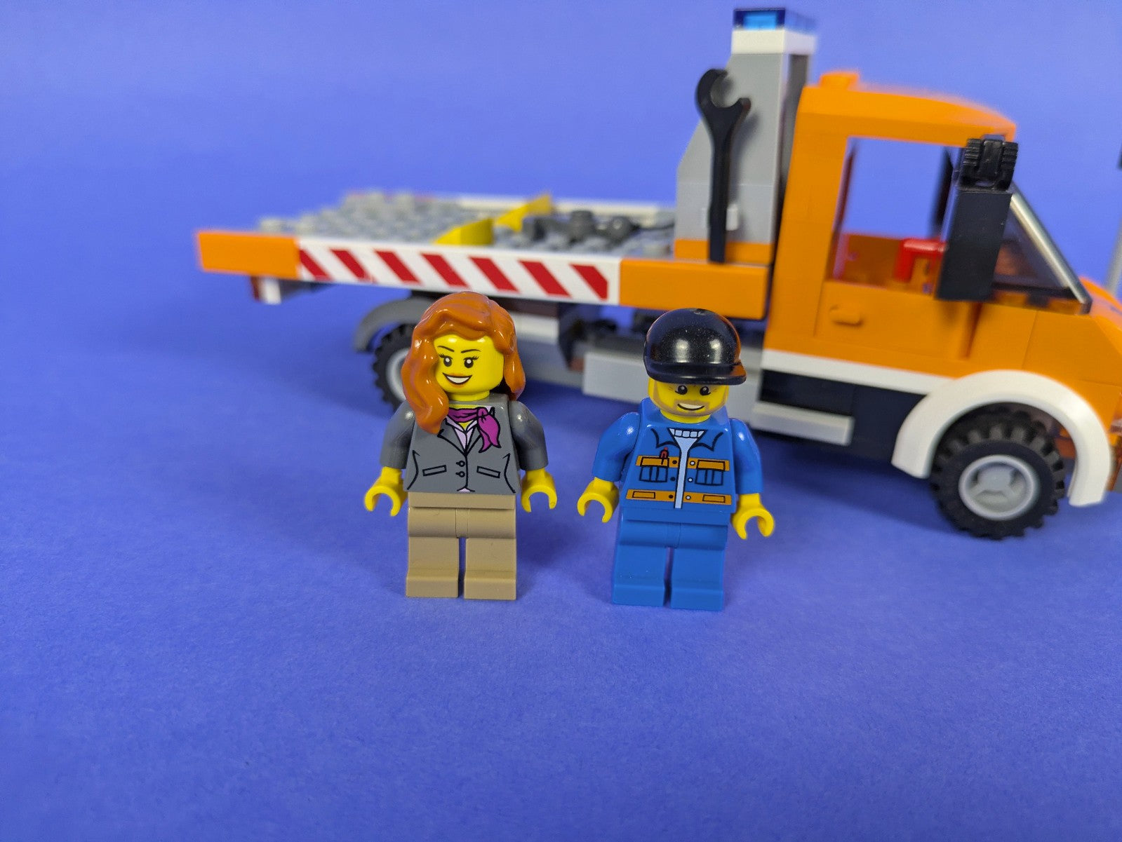 Lego Town: City: Wrecker: Flatbed Truck 60017 - Complete w/ Instructions