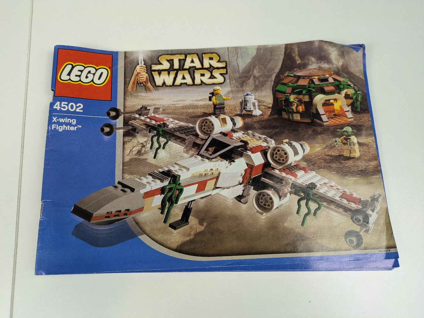 Lego Star Wars: X-wing Fighter (Dagobah), Blue box 4502 (95% Complete)