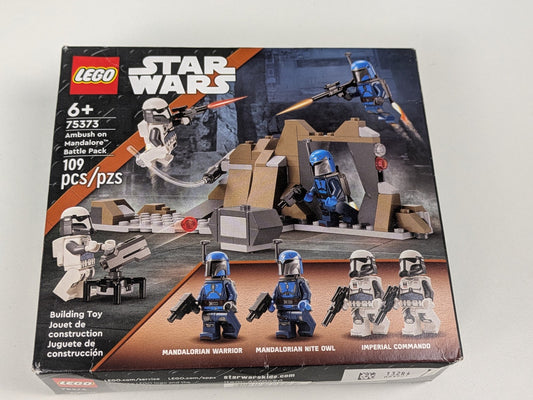 Lego Star Wars: Ambush on Mandalore Battle Pack Set 75373 Complete Set