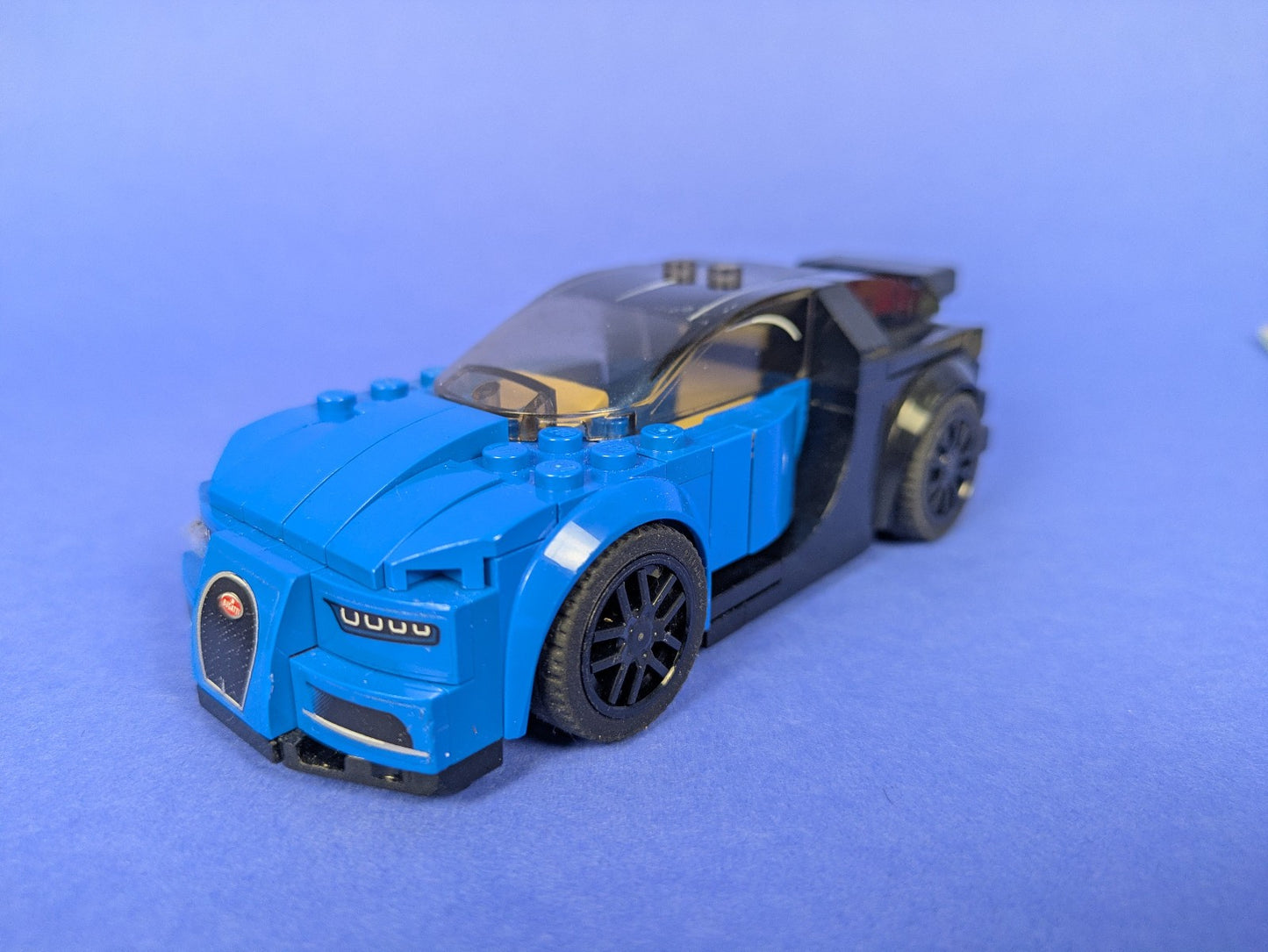 Lego SPEED CHAMPIONS: Bugatti Chiron 75878 - Incomplete Set