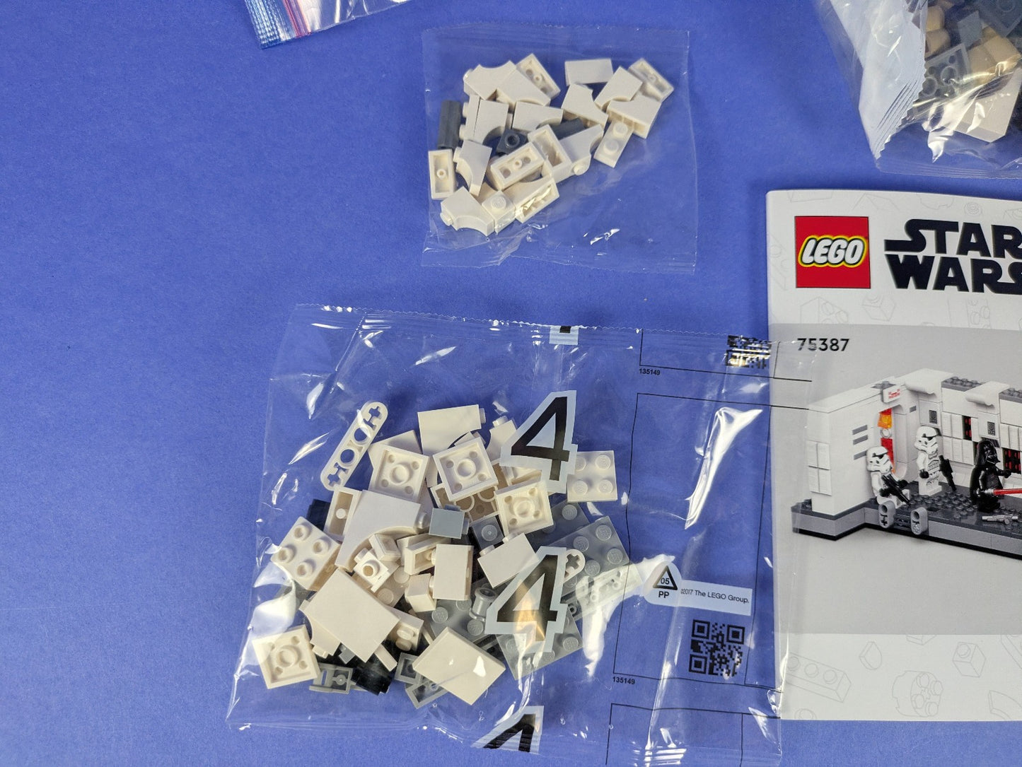 Lego Star Wars: Episode 4-6: Boarding the Tantive IV Set 75387 Incomplete Set