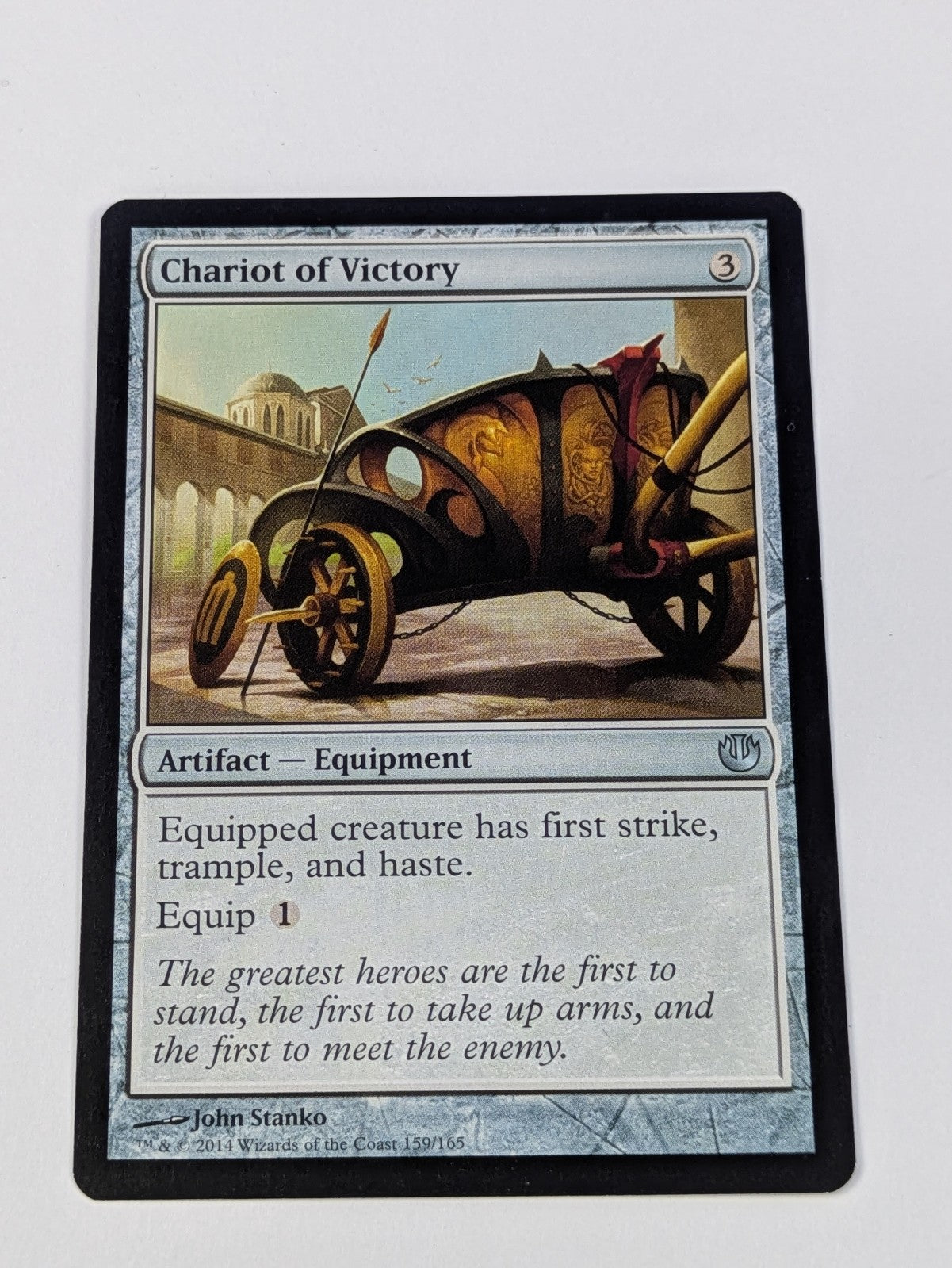 MTG Magic: Journey Into Nyx: Chariot of Victory #159/165 Uncommon - NM