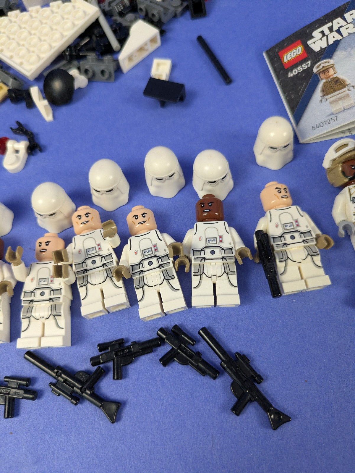 LEGO Star Wars Snow Trooper, Imperial Scout Trooper, & Hoth Rebel Trooper (14X)