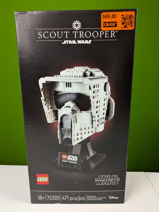 Lego Star Wars: Helmet Collection: Scout Trooper Helmet Set 75305 BRAND NEW