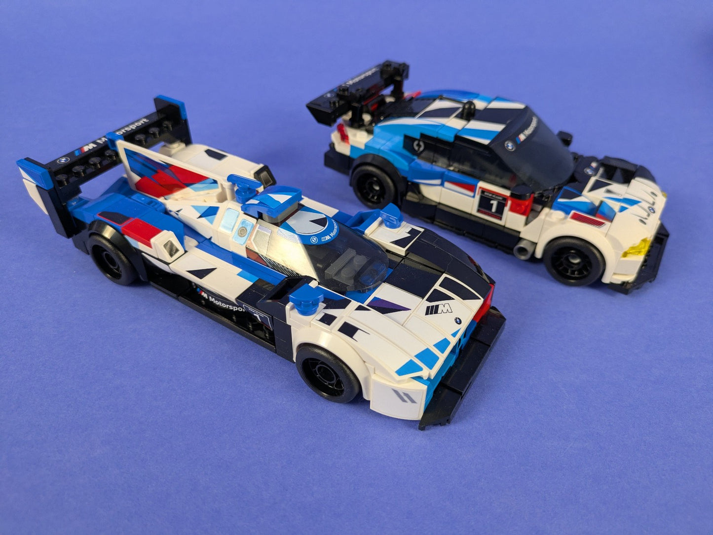 Lego SPEED CHAMPIONS: BMW M4 GT3 & BMW M Hybrid V8 76922 Incomplete Set
