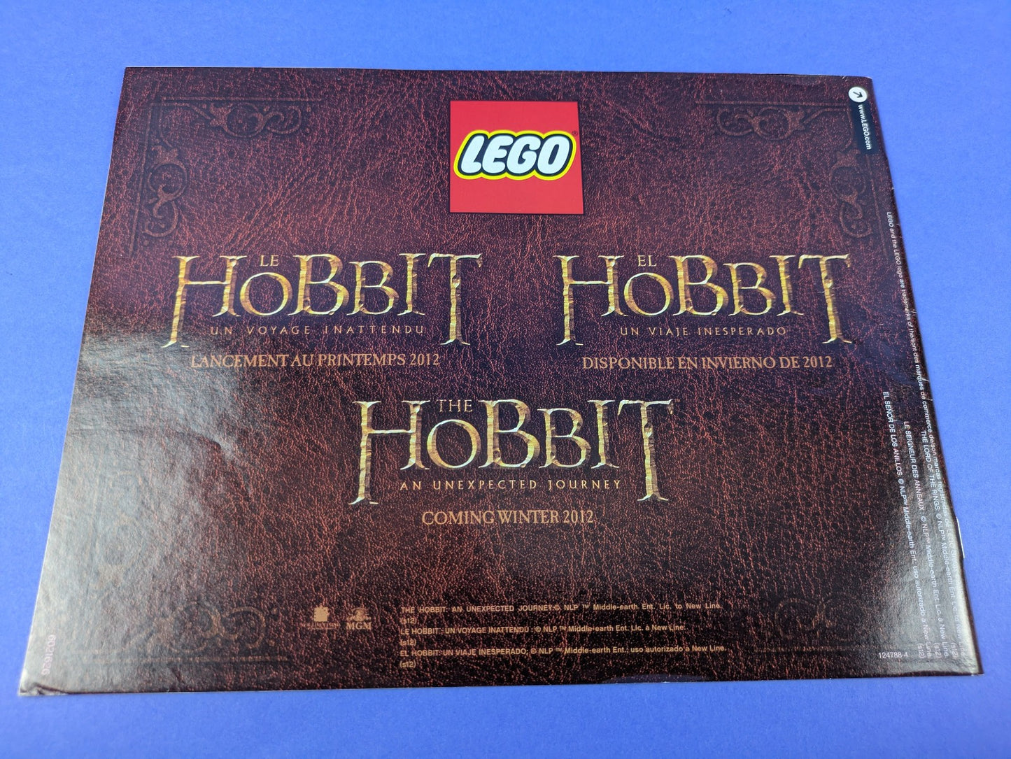 LEGO The Hobbit The Lord of the Rings The Battle of Helm's Deep 9474 Pre-Owned