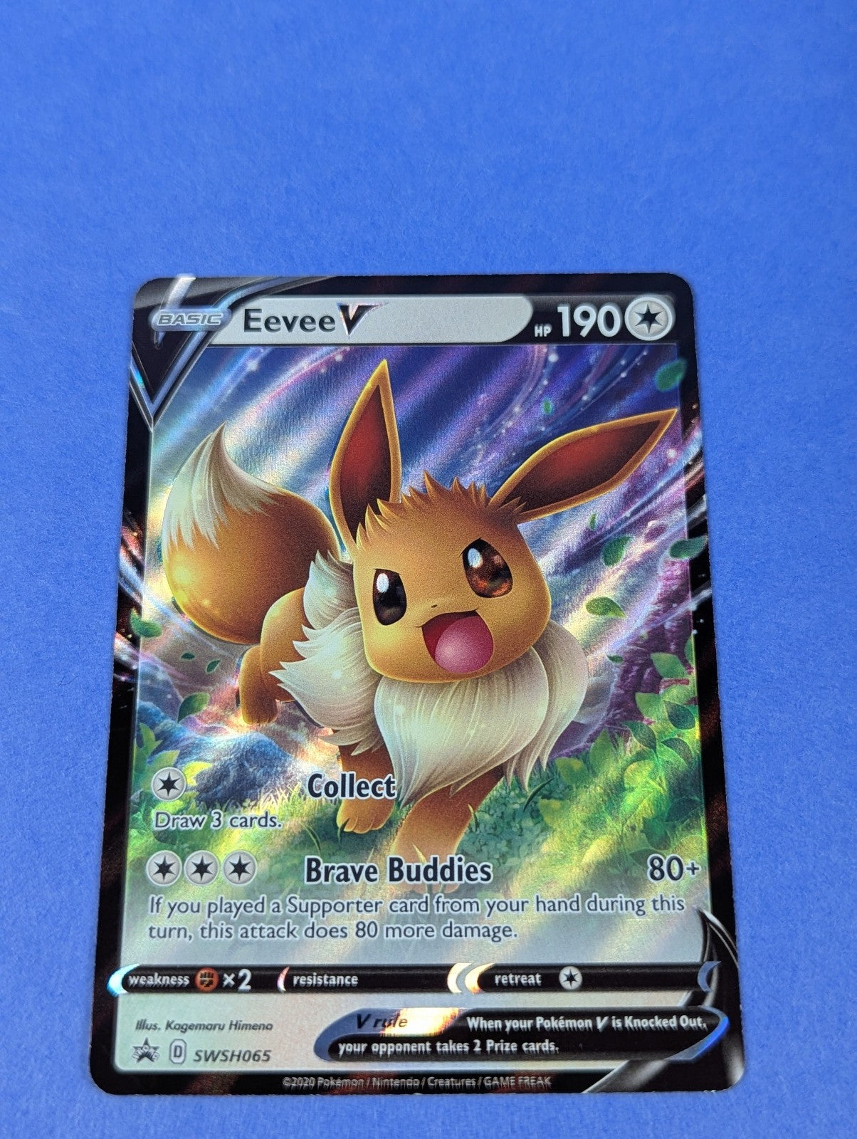 Eevee V - SWSH065 - Promo Holo Sword & Shield Promos - Pokemon - LP