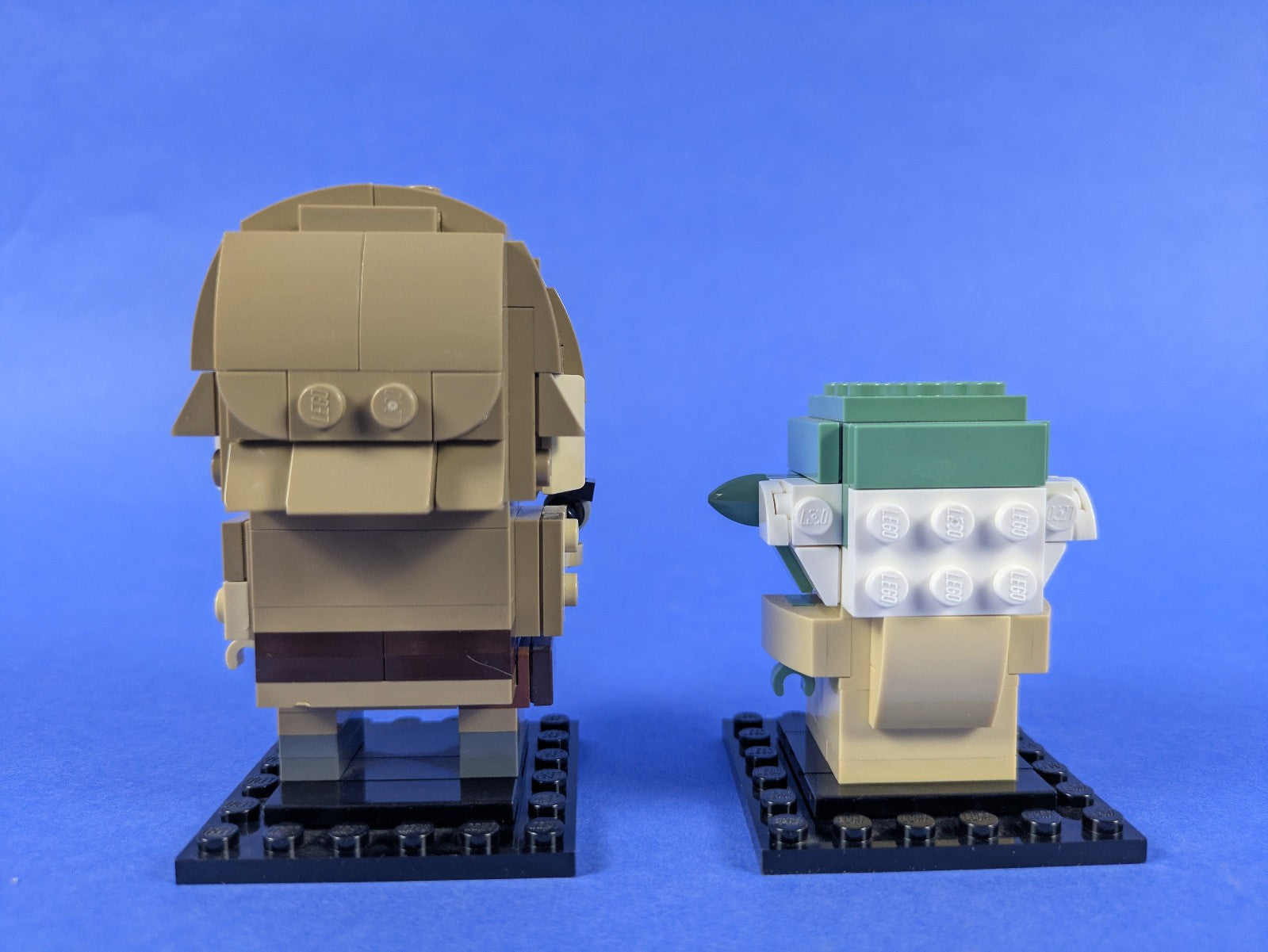 Lego BrickHeadz: Star Wars: Luke Skywalker & Yoda Set 41627 Complete Set