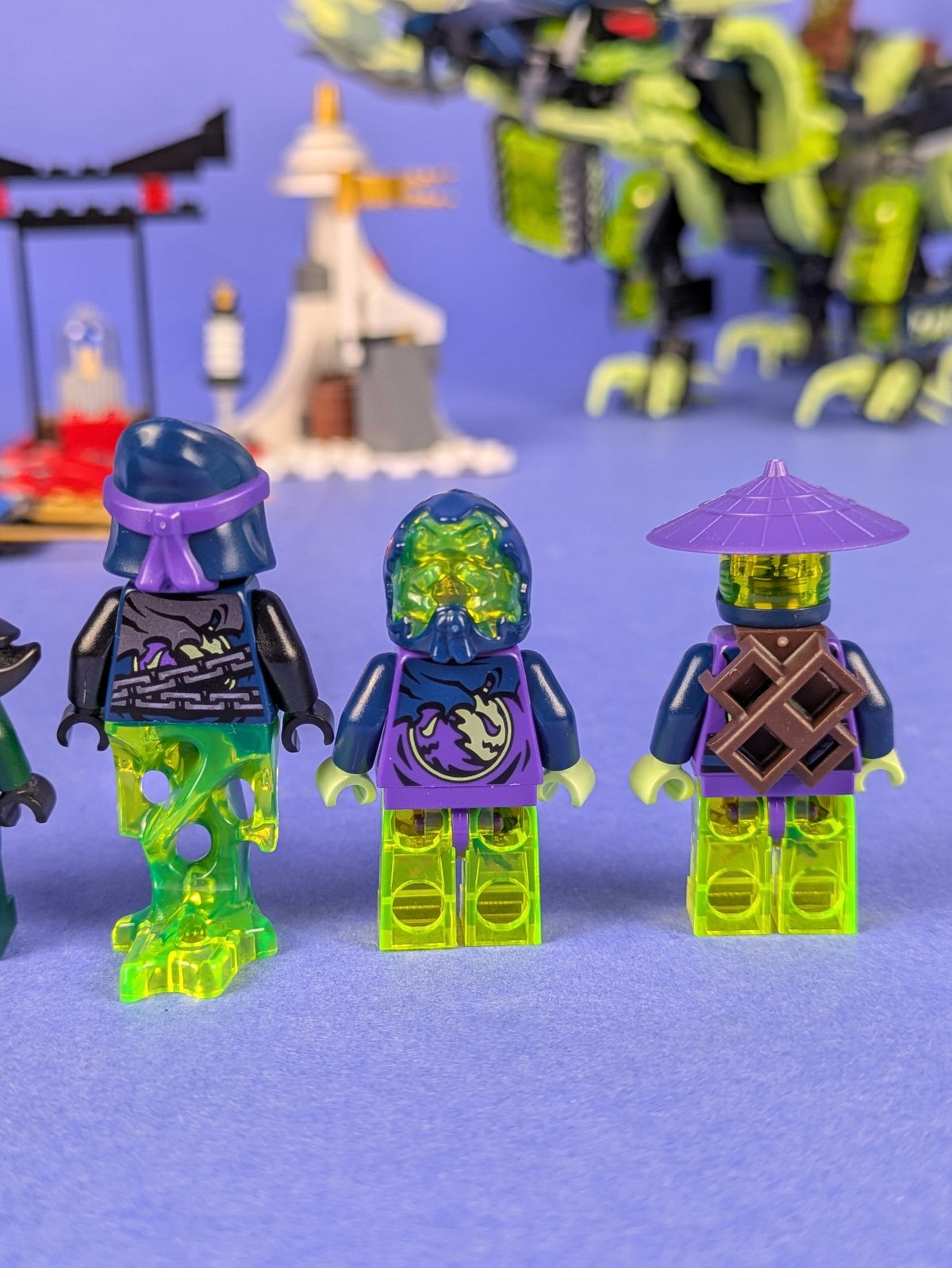 LEGO NINJAGO Attack of the Morro Dragon 70736 Incomplete Set Pre-Owned