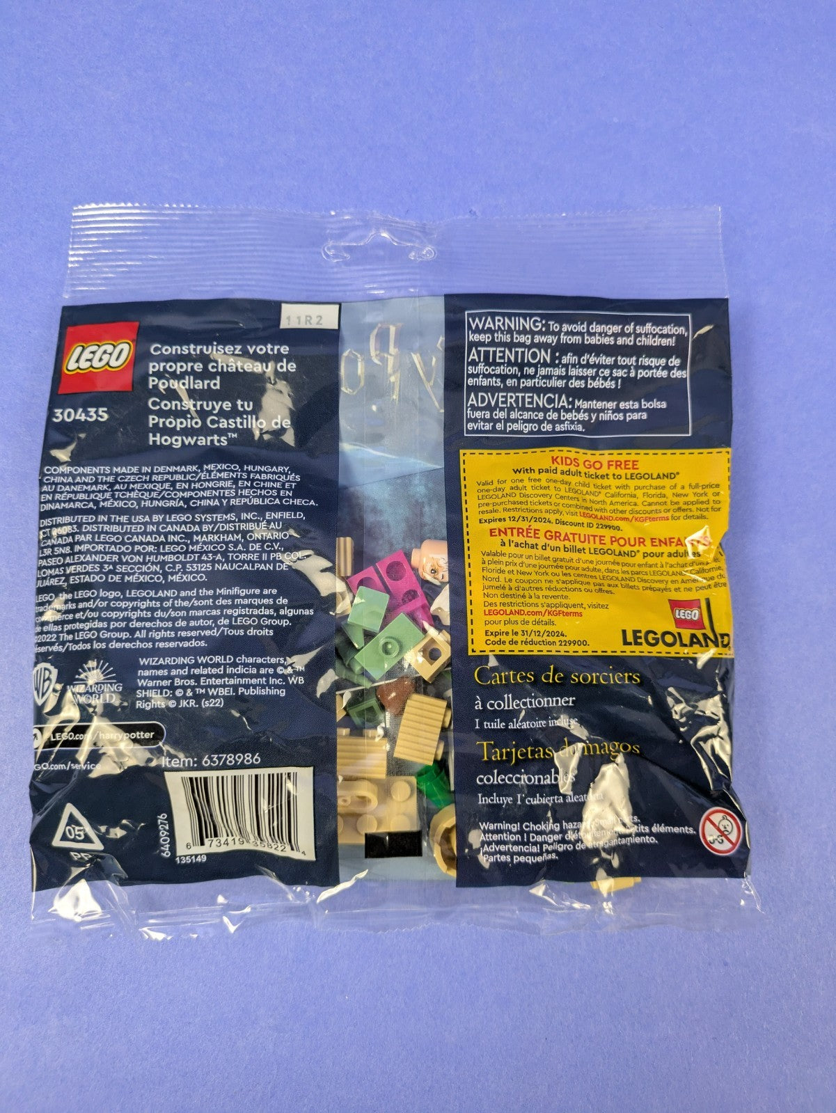 LEGO Harry Potter Build Your Own Hogwarts Castle Polybag 30435