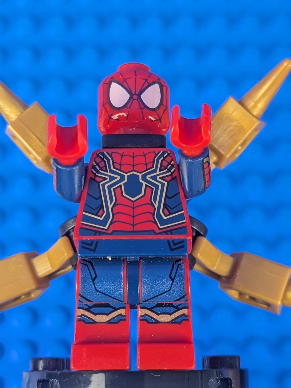 Lego Super Heroes: Iron Spider-Man - Mechanical Arms with Barbs sh0510 Set 76108