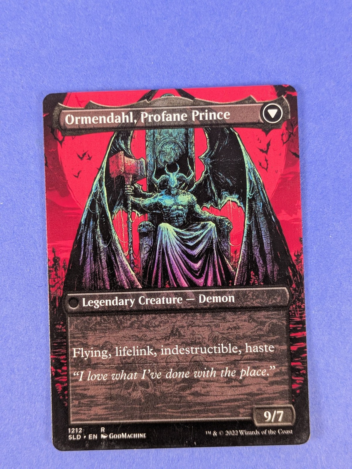 MTG: Secret Lair Drop: Westvale Abbey / Ormnendahl, Profane Prince #1212 Rare LP