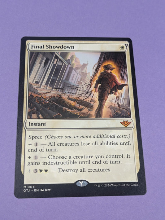 MTG Magic: Final Showdown: Outlaws of Thunder Junction #0011 Mythic NM