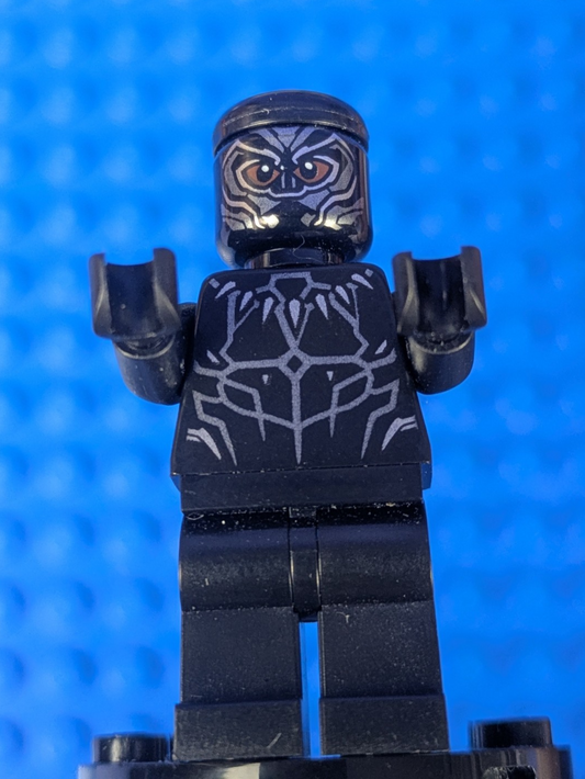 Lego Super Heroes: Black Panther - Reddish Brown Eyes sh0466 Set 76103