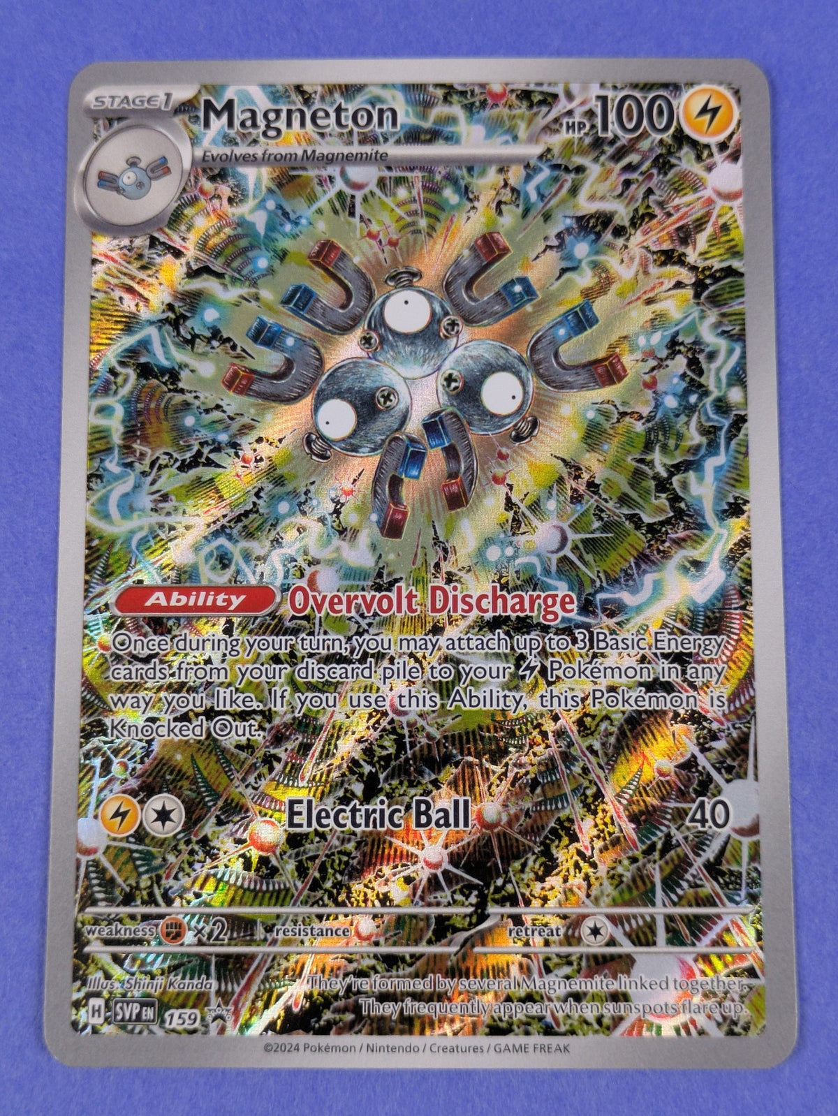 Magneton - SVP159 - Promo Holo Scarlet & Violet Promos - Pokemon Card - NM