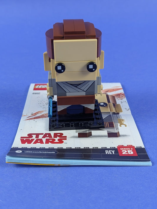 LEGO BrickHeadz Star Wars Rey 41602 Complete Set Pre-Owned