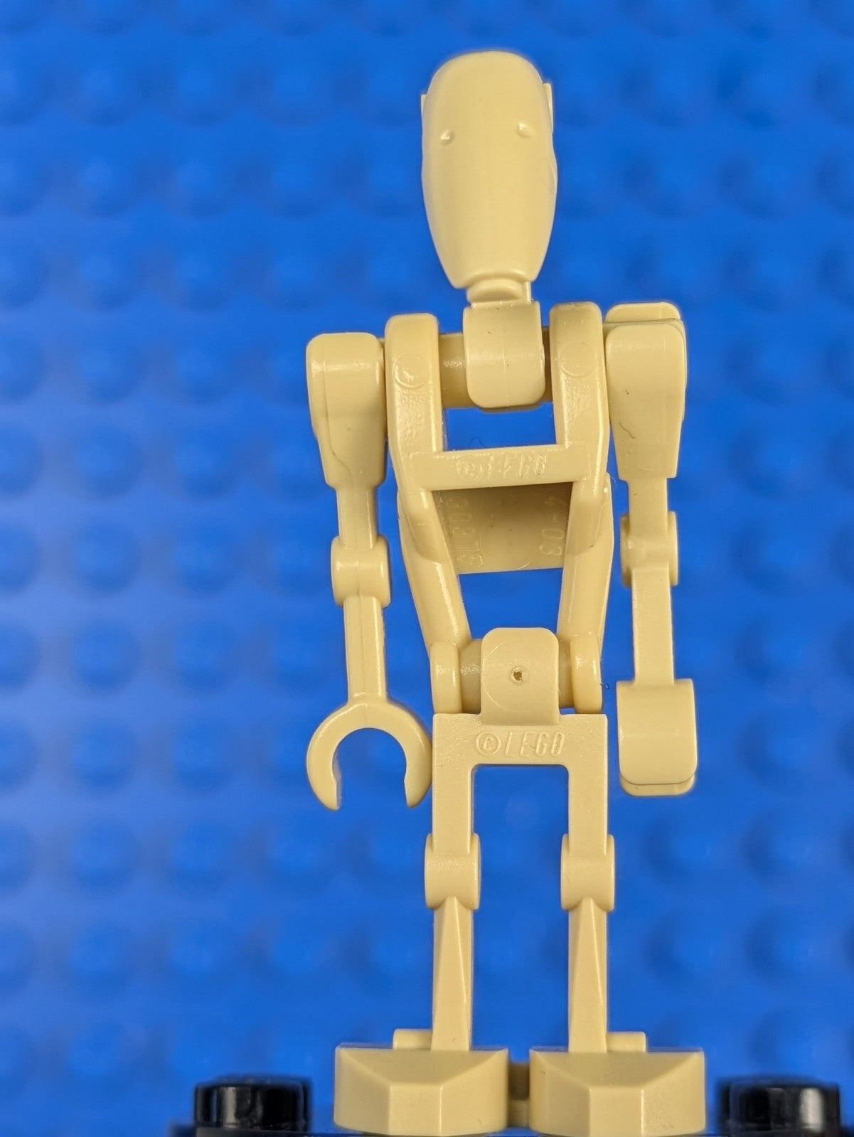 Lego Star Wars: Battle Droid - Tan Angled Arm and Straight Arm sw0001c Set 7662