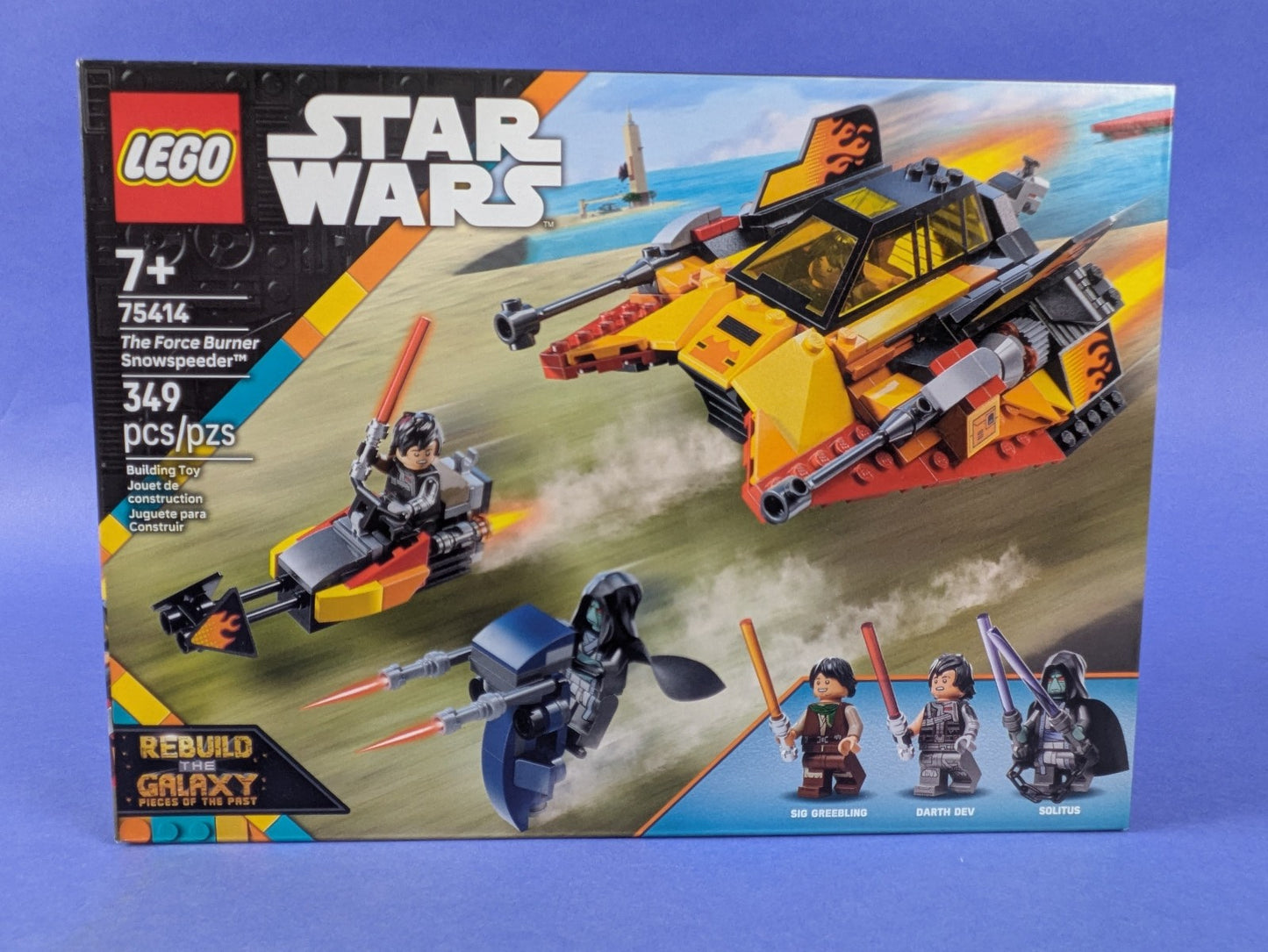 Lego Star Wars: Rebuild the Galaxy: The Force Burner Snowspeeder 75414 BRAND NEW