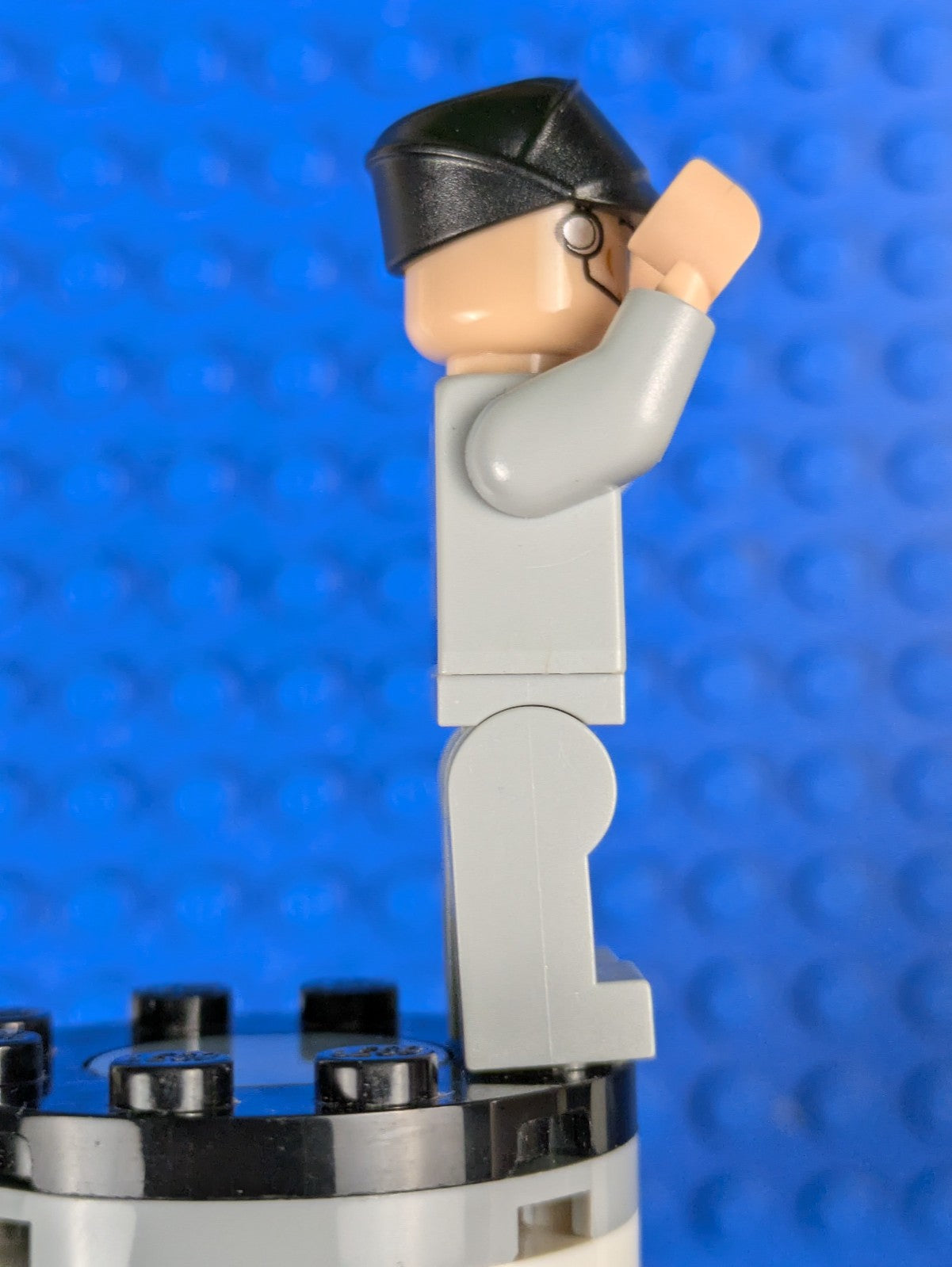 Lego Star Wars: Imperial Crew - Black Cap Closed Mouth sw0693 Set 75134