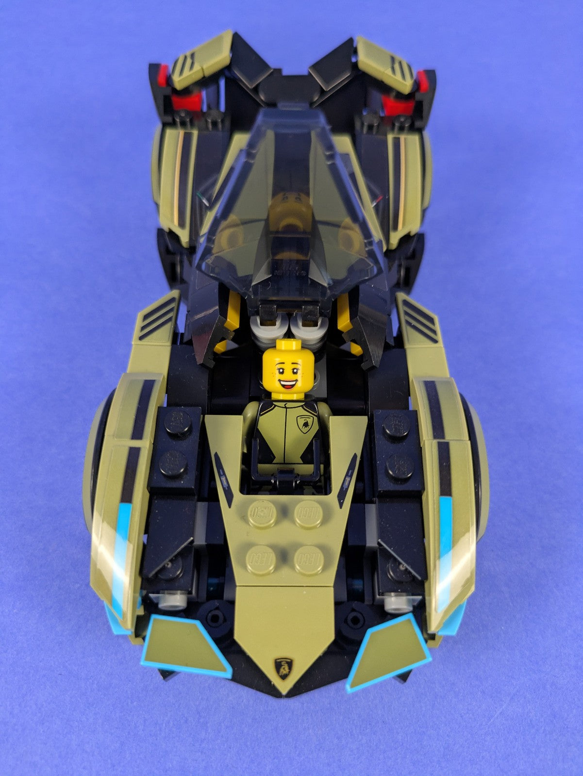Lego SPEED CHAMPIONS: Lamborghini Lambo V12 Vision Gran Turismo 76923 Complete