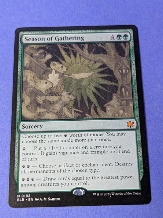 MTG Magic: Bloomburrow: Season of Gathering #0192 Mythic - NM
