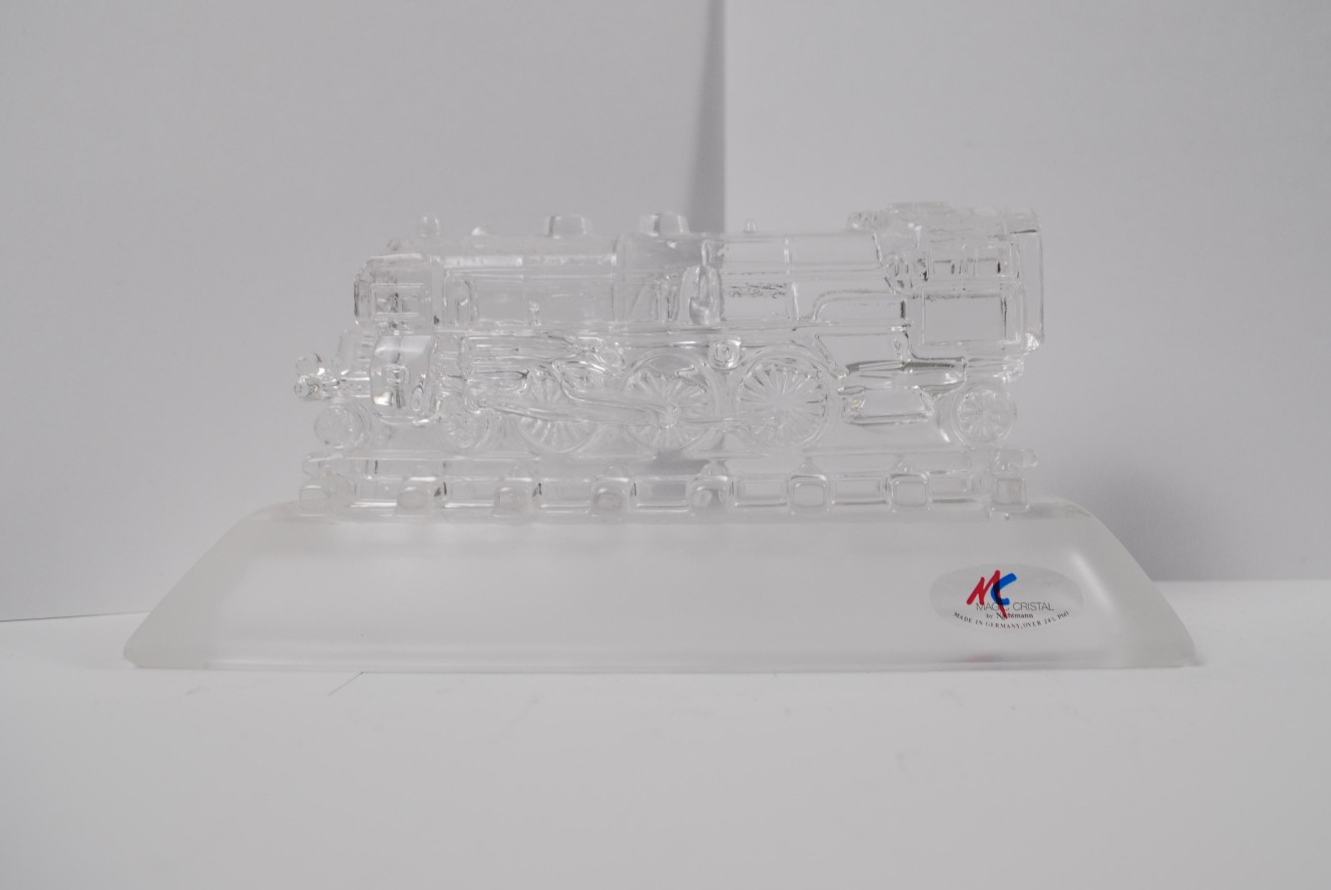 Hofbauer Magic Crystal Orient Express GVC-3632 Glass Train Paperweight