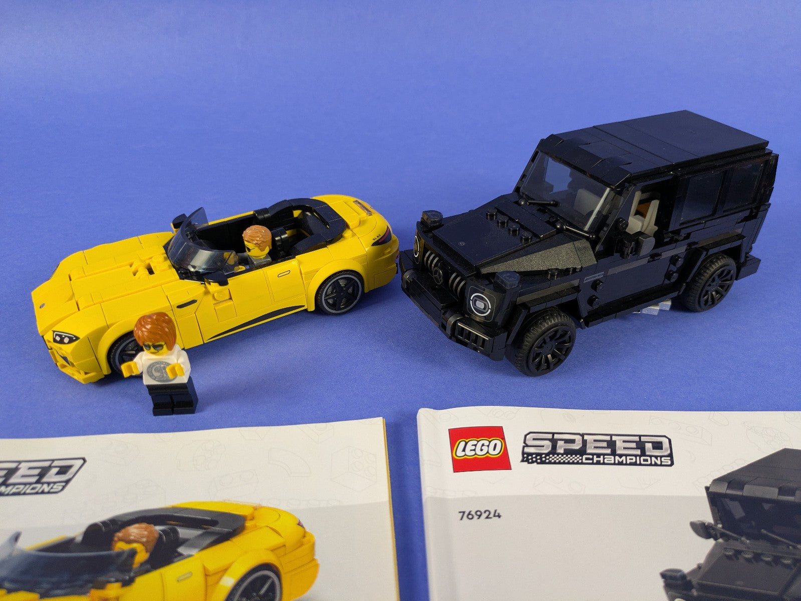Lego SPEED CHAMPIONS: Mercedes-AMG G 63 & Mercedes-AMG SL 63 76924 Complete Set