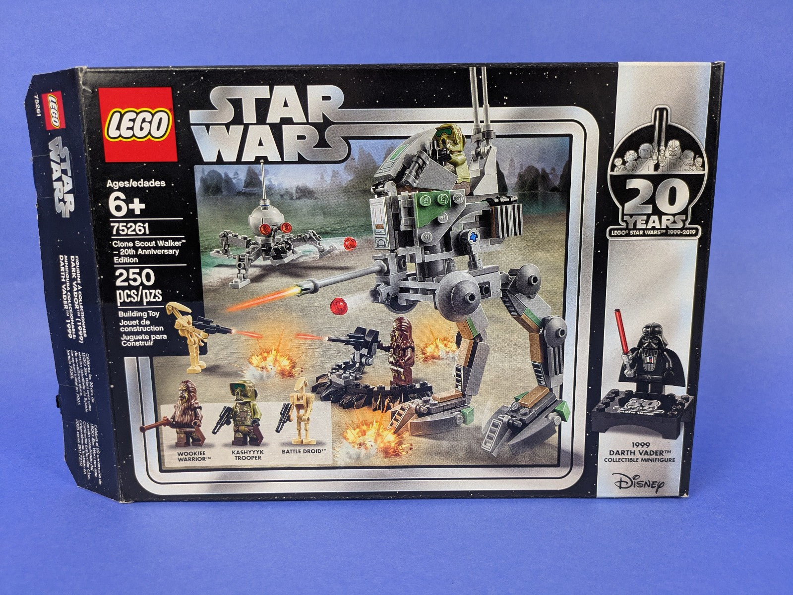 Lego Star Wars: Clone Scout Walker 20th Anniversary Edition Set 75261 - Complete
