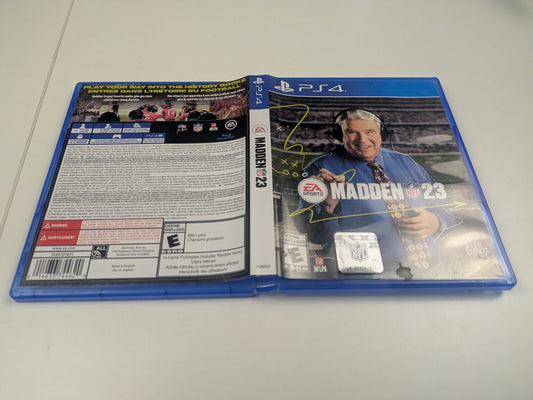 Madden NFL 23 (PS4, 2022) No Manual