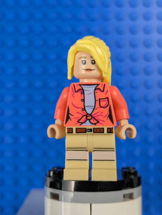 Lego Jurassic World: Dr. Ellie Sattler - Coral Shirt jw116 Set 76957