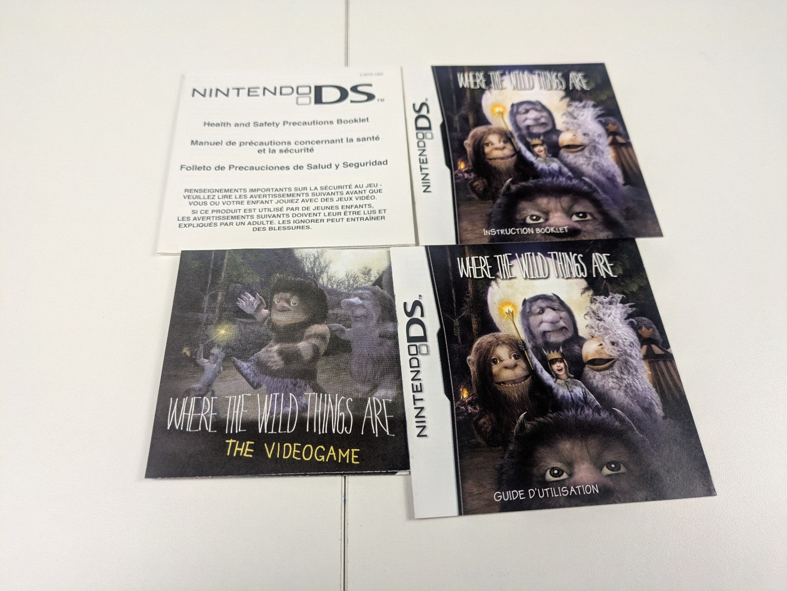 Where the Wild Things Are (Nintendo DS, 2009) CIB
