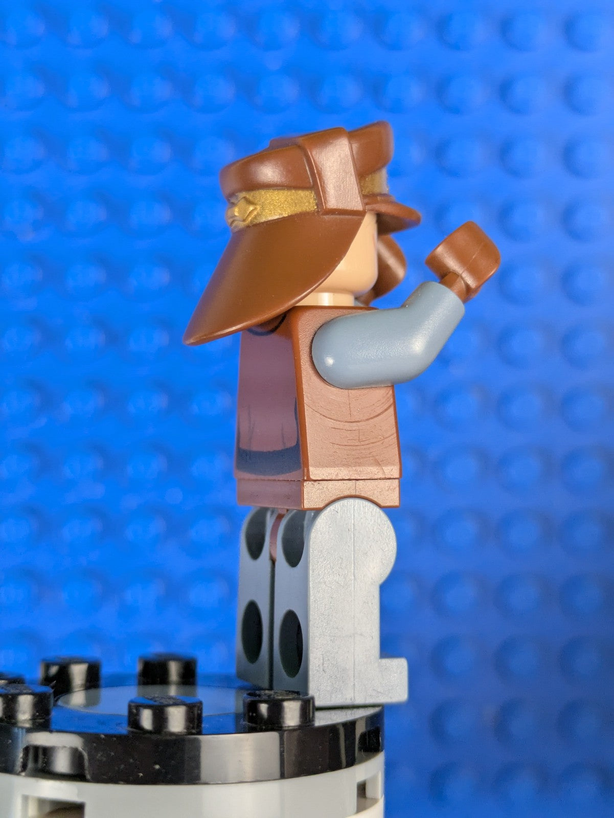 Lego Star Wars: Naboo Security Officer - Light Nougat Head sw0638 Set 75091