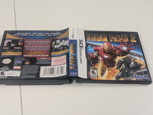 Iron Man 2 (Nintendo DS, 2010) CIB